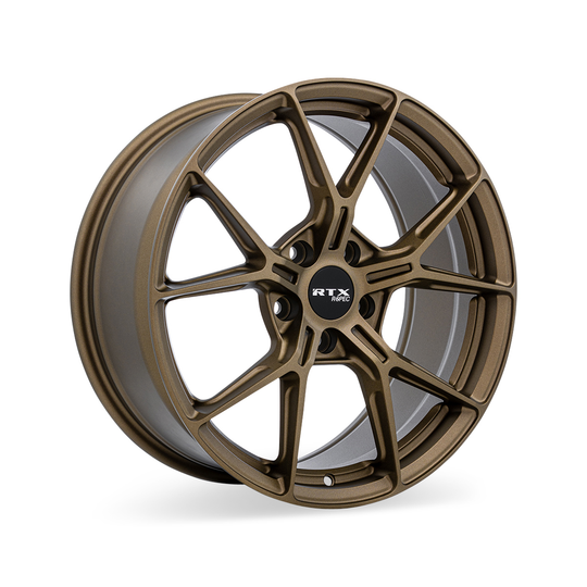 083122 - RTX R-Spec RS01 18X8 5X114.3 ET 38mm Satin Bronze -  RTX Wheels Canada