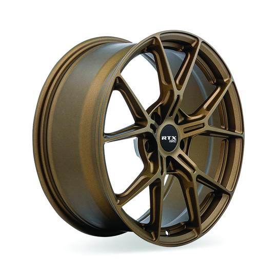 083122 - RTX R-Spec RS01 18X8 5X114.3 ET 38mm Satin Bronze -  RTX Wheels Canada