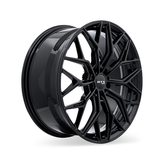 083182 - RTX R-Spec RS02 19X8.5 5X114.3 ET 38mm Gloss Black -  RTX Wheels Canada