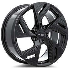 Load image into Gallery viewer, 083223 - RTX R-Spec RS09 17X7.5 5X114.3 ET 40mm Gloss Black -  RTX Wheels Canada
