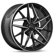 Load image into Gallery viewer, 083322 - RTX R-Spec RS11 18X8 5X114.3 ET 42mm Gloss Black Machined -  RTX Wheels Canada