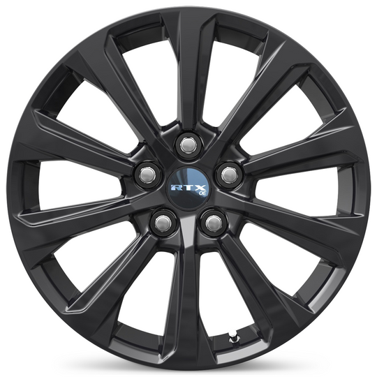 083280 - RTX OE TY04 18X8 5X120 ET 40mm Gloss Black -  RTX Wheels Canada