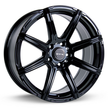 Load image into Gallery viewer, 081555 - RTX Compass 17X7.5 5X114.3 ET 40mm Gloss Black - RTX Wheels Canada