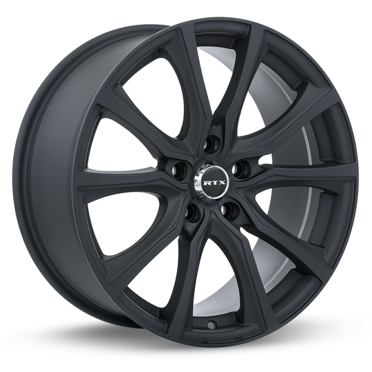 081464 - RTX Contour 18X8 5X114.3 ET 42mm Matte Black - RTX Wheels Canada