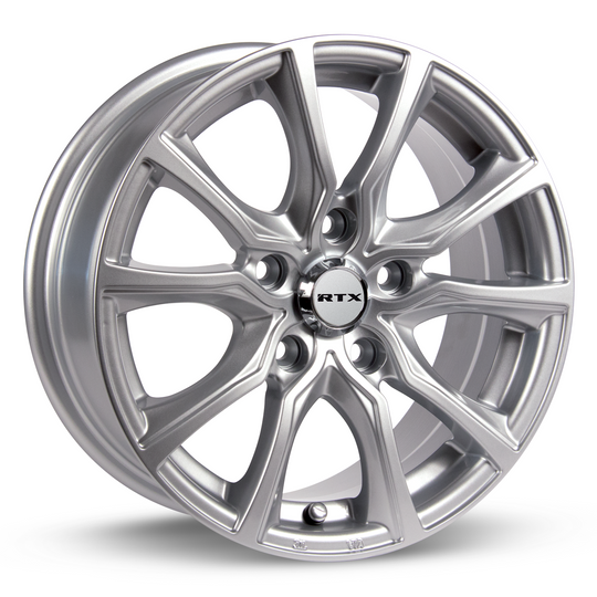 081460 - RTX Contour 18X8 5X108 ET 42mm Silver - RTX Wheels Canada