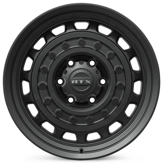 083307 - RTX Offroad Crusader 17X9 5X127 ET -15mm Satin Black -  RTX Wheels Canada