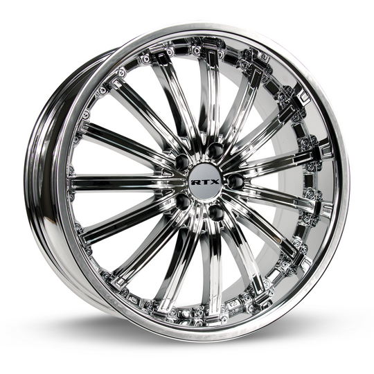 081295 - RTX Elite 20X8.5 5X114.3 ET 38mm Chrome / PVD - RTX Wheels Canada