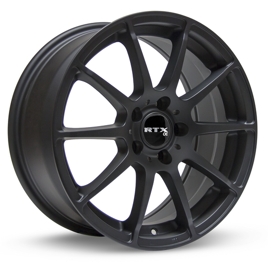 081576 - RTX OE Munich 19X8.5 5X112 ET 32mm Matte Black -  RTX Wheels Canada
