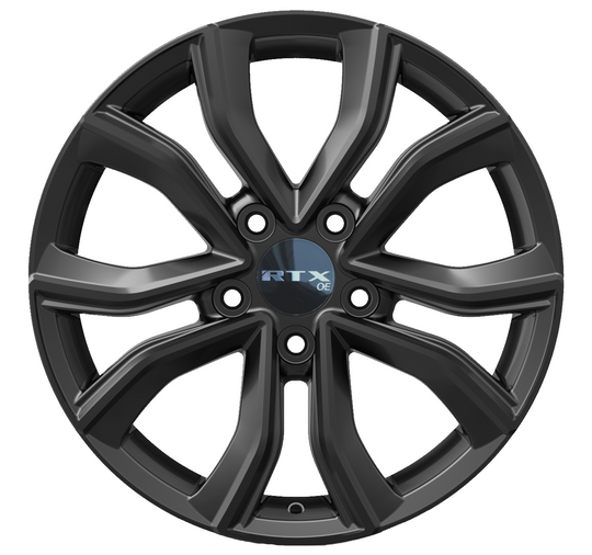 083393 - RTX OE HD03 16X7 5X114.3 ET 40mm Gloss Black -  RTX Wheels Canada