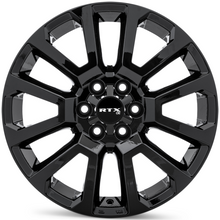 Load image into Gallery viewer, 083261 - RTX OE NI01 17X7.5 6X114.3 ET 30mm Gloss Black -  RTX Wheels Canada