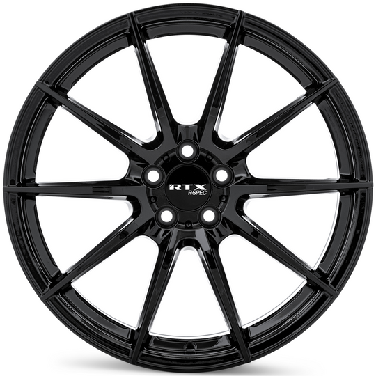 083247 - RTX R-Spec RS03 19X8.5 5X114.3 ET 40mm Gloss Black -  RTX Wheels Canada