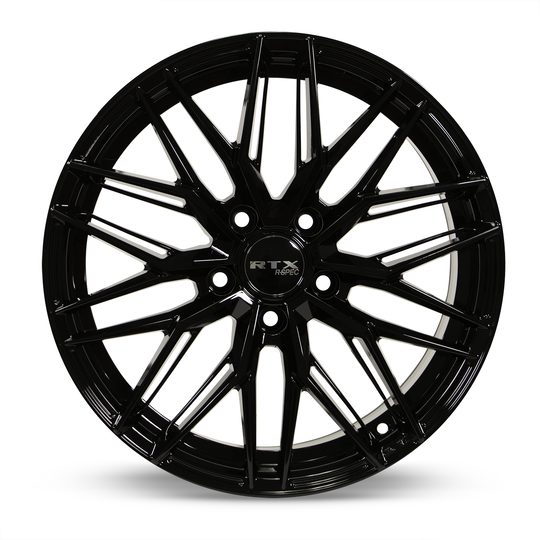 082846 - RTX R-Spec SW20 18X8.5 5X114.3 ET 45mm Gloss Black -  RTX Wheels Canada