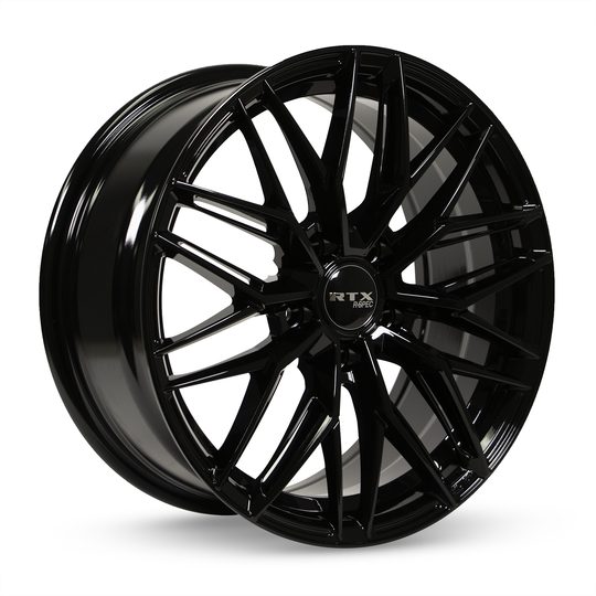 082846 - RTX R-Spec SW20 18X8.5 5X114.3 ET 45mm Gloss Black -  RTX Wheels Canada