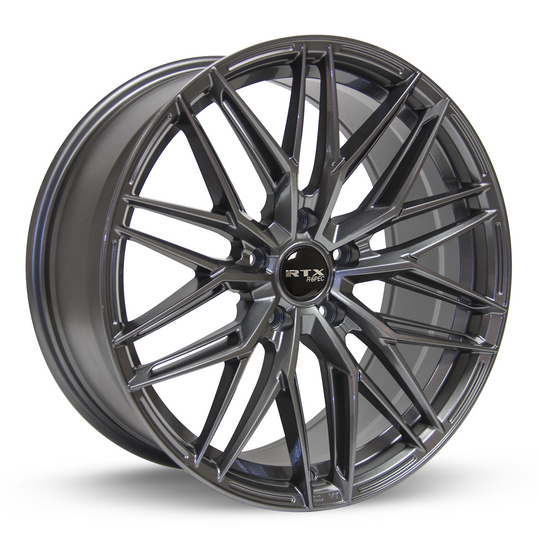 082802 - RTX R-Spec SW20 18X8.5 5X114.3 ET 45mm Gunmetal -  RTX Wheels Canada