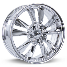 Charger l'image dans la galerie, 081367 - RTX Twist 17X7 5X114.3 ET 40mm Chrome / PVD - RTX Wheels Canada