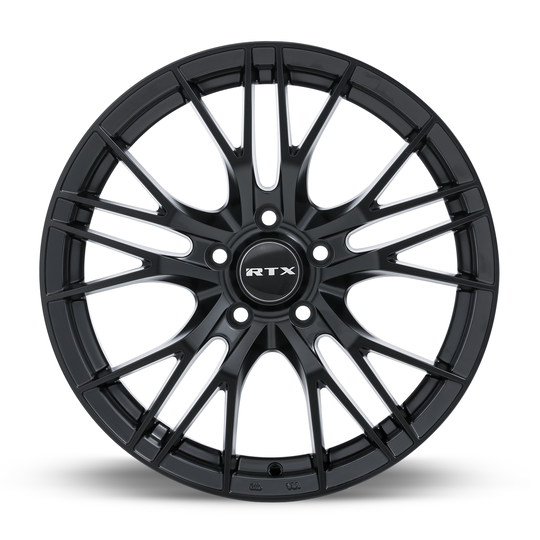 082055 - RTX Vertex 17X7.5 5X114.3 ET 40mm Satin Black - RTX Wheels Canada