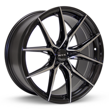 Load image into Gallery viewer, 082818 - RTX R-Spec Slick 18X8.5 5X114.3 ET 38mm Black Machined -  RTX Wheels Canada