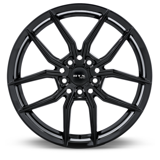 082719 - RTX R-Spec SW05 17X7.5 5X114.3 ET 35mm Gloss Black -  RTX Wheels Canada
