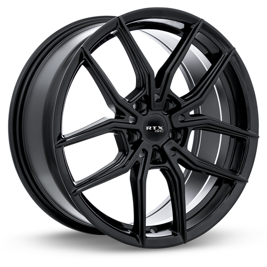 082723 - RTX R-Spec SW05 18X8 5X114.3 ET 42mm Gloss Black -  RTX Wheels Canada