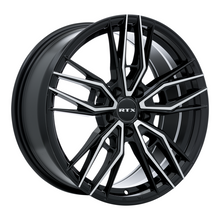 Load image into Gallery viewer, 083048 - RTX Scepter 18X8 5X114.3 ET 40mm Gloss Black Machined - RTX Wheels Canada