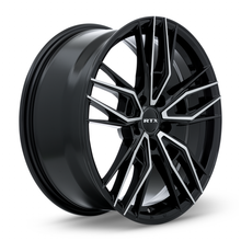 Load image into Gallery viewer, 083048 - RTX Scepter 18X8 5X114.3 ET 40mm Gloss Black Machined - RTX Wheels Canada