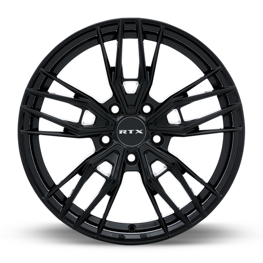 083045 - RTX Scepter 17X7.5 5X114.3 ET 40mm Gloss Black - RTX Wheels Canada