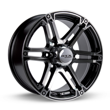 Load image into Gallery viewer, 081251 - RTX Offroad Slate 17X8 6X139.7 ET 25mm Black Machined -  RTX Wheels Canada