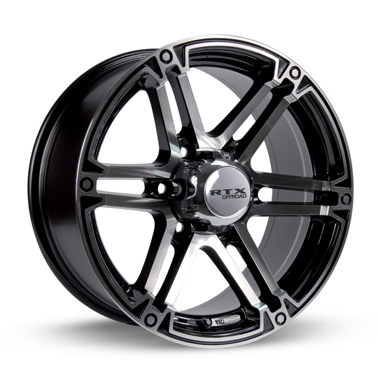 081251 - RTX Offroad Slate 17X8 6X139.7 ET 25mm Black Machined -  RTX Wheels Canada