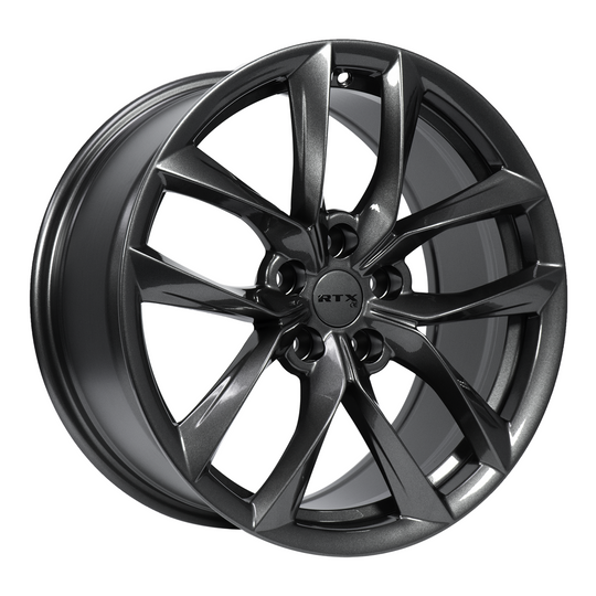 082895 - RTX OE Spider 18X8.5 5X114.3 ET 35mm Gunmetal -  RTX Wheels Canada