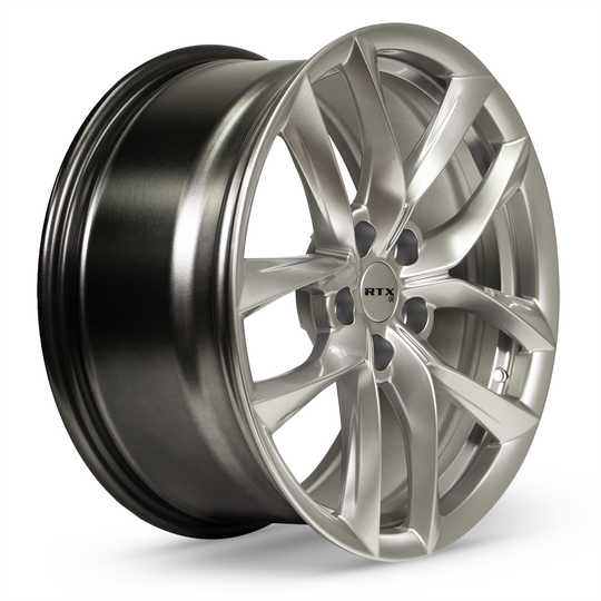 082896 - RTX OE Spider 19X8.5 5X114.3 ET 35mm Hyper Silver -  RTX Wheels Canada