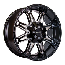 Load image into Gallery viewer, 081870 - RTX Offroad Spine 20X9 8X170 ET 15mm Black with Milled Spokes -  RTX Wheels Canada
