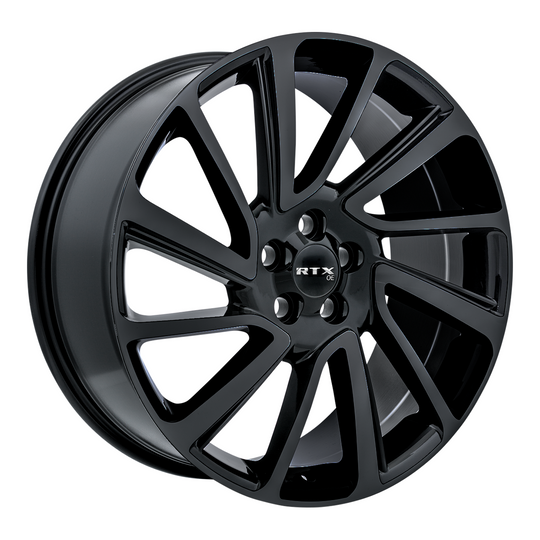507418 - RTX OE Sterling 20X8.5 5X108 ET 45mm Satin Black -  RTX Wheels Canada