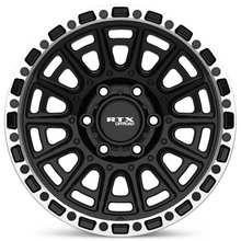 Charger l'image dans la galerie, 178609 - RTX Offroad Striker 17X8.5 6X139.7 ET 10mm Gloss Black Milled with Machined Lip -  RTX Wheels Canada
