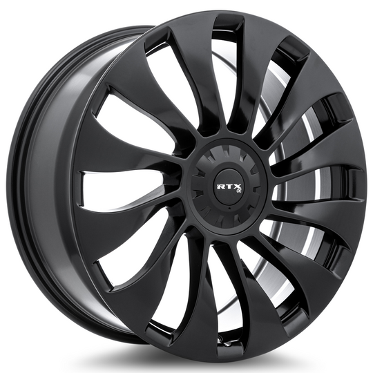 083215 - RTX OE TS02 20X8.5 5X114.3 ET 35mm Satin Black -  RTX Wheels Canada
