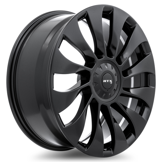 083214 - RTX OE TS02 19X8.5 5X114.3 ET 35mm Satin Black -  RTX Wheels Canada