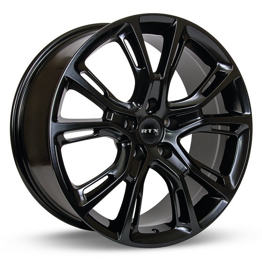 081595 - RTX OE Thug 20X9 5X127 ET 34mm Satin Black -  RTX Wheels Canada