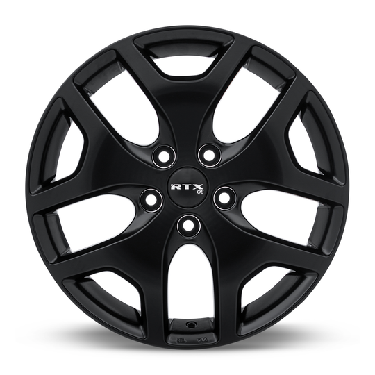 082573 - RTX OE Ulsan 17X7 5X114.3 ET 38mm Satin Black -  RTX Wheels Canada