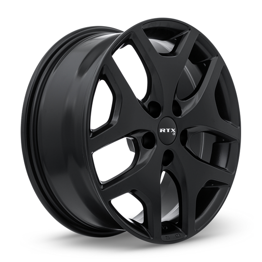 082573 - RTX OE Ulsan 17X7 5X114.3 ET 38mm Satin Black -  RTX Wheels Canada