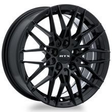 Load image into Gallery viewer, 083589 - RTX V20 16X7 5X114.3 ET 40mm Gloss Black - RTX Wheels Canada
