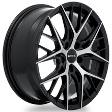 Load image into Gallery viewer, 082996 - RTX R-Spec Valkyrie 18X8 5X112 ET 38mm Gloss Black Machined -  RTX Wheels Canada