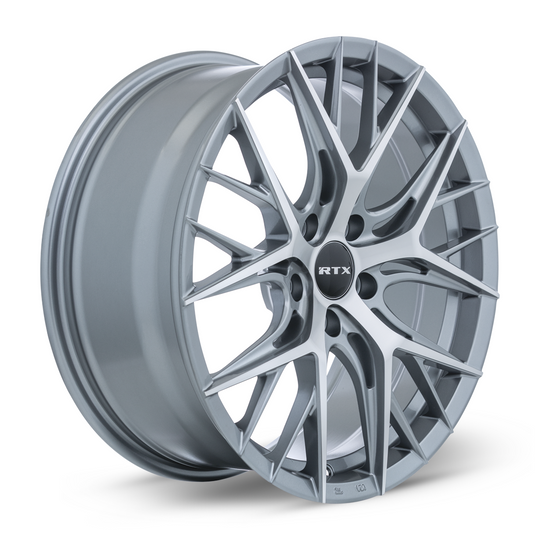 083036 - RTX R-Spec Valkyrie 20X8.5 5X114.3 ET 38mm Lite Gunmetal Machined -  RTX Wheels Canada