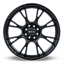 Load image into Gallery viewer, 082077 - RTX Vapor 16X7 5X114.3 ET 40mm Black with Machined Lip - RTX Wheels Canada