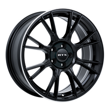 Load image into Gallery viewer, 082078 - RTX Vapor 17X7.5 5X114.3 ET 40mm Black with Machined Lip - RTX Wheels Canada