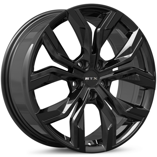 083290 - RTX R-Spec Venom 17X7 5X114.3 ET 48mm Gloss Black - RTX R-Spec Wheels Canada