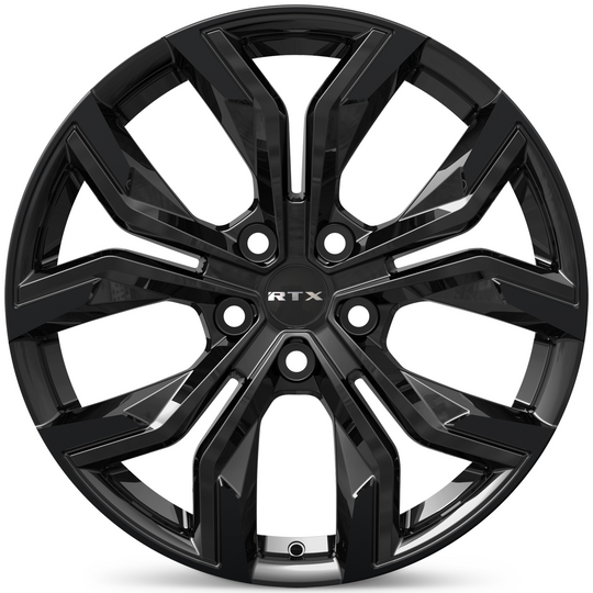 083296 - RTX R-Spec Venom 18X7.5 5X114.3 ET 35mm Gloss Black -  RTX Wheels Canada