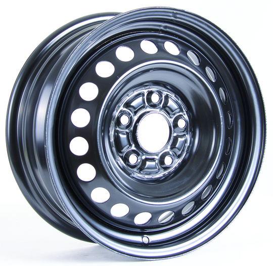X40922 - RTX Steel Wheel 15X6 5X114.3 ET 45mm Black - RTX Wheels Canada