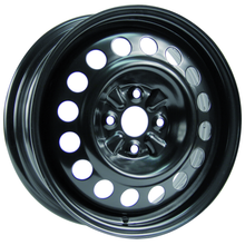 Load image into Gallery viewer, X40957 - RTX Steel Wheel 15X5.5 4X100 ET 45mm Black - RTX Wheels Canada