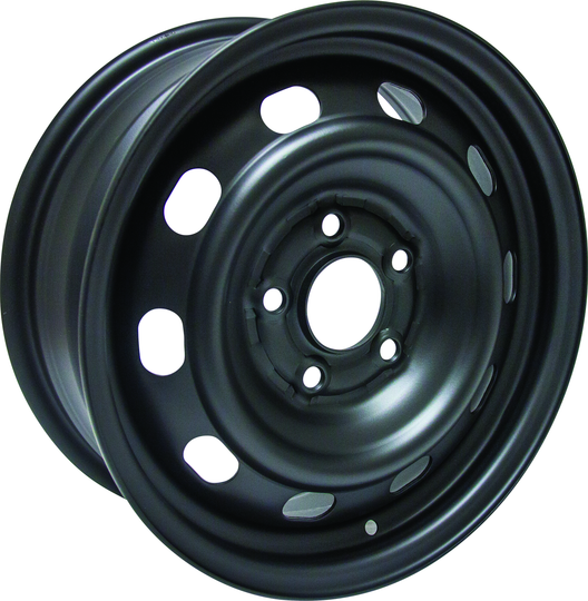 X45166 - RTX Steel Wheel 15X6 5X114.3 ET 40mm Black - RTX Wheels Canada