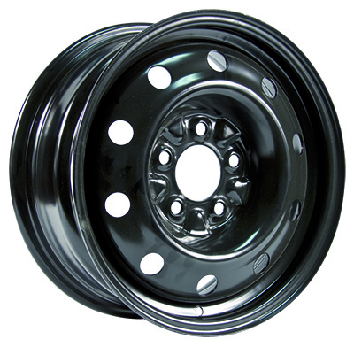 X45475 - RTX Steel Wheel 15X6.5 5X114.3 ET 40mm Black - RTX Wheels Canada