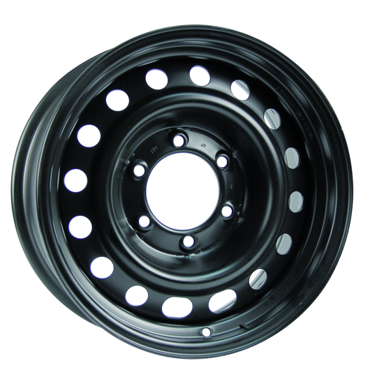 X45483 - RTX Steel Wheel 16X7 6X139.7 ET 5mm Black - RTX Wheels Canada